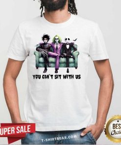 Original You Cant Sit With Us Halloween T-Shirt