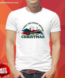 Orignal Snoopy Twas The Night Before Christmas T-Shirt