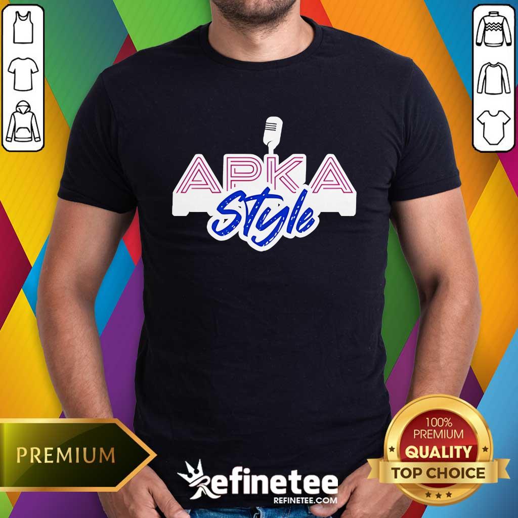 Shirt Premium Apka Style Round T-Shirt