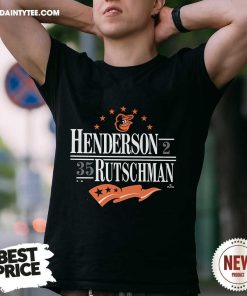 Premium Baltimore Orioles MLB Henderson Rutschman T-Shirt
