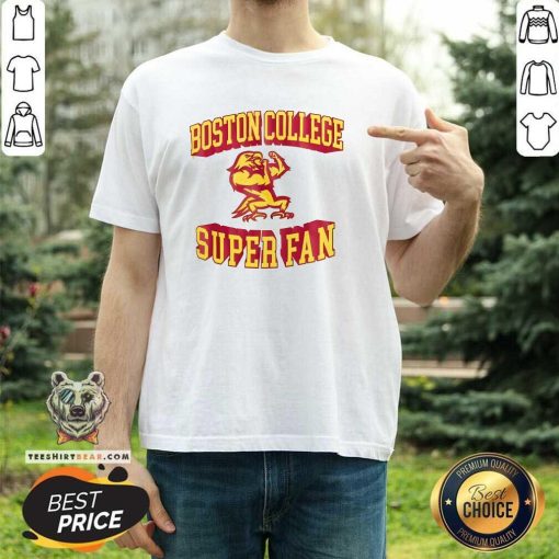 Premium Boston College Super Fan Mascot T-Shirt