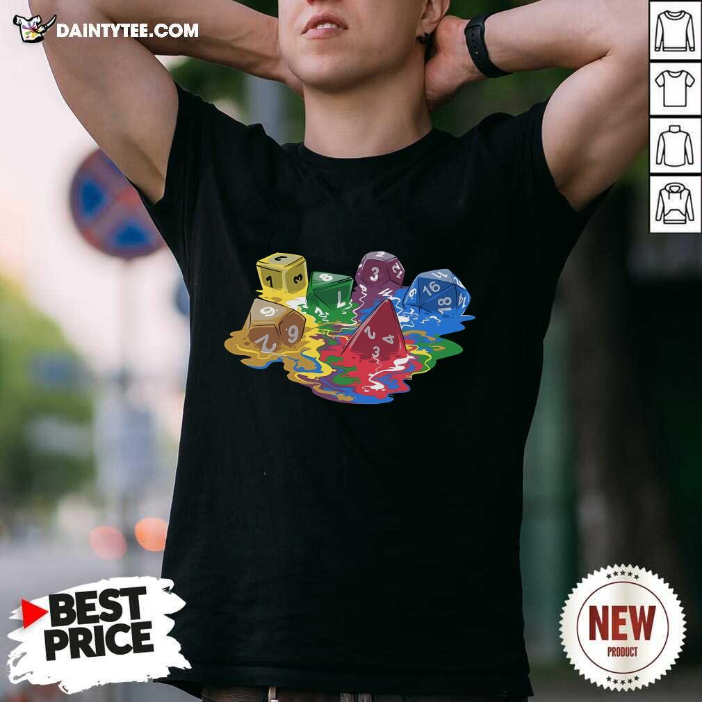 Shirt Premium Cool Melting Dice Baldur's Gate 3 T-Shirt