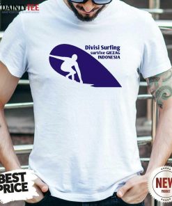 Premium Divisi Surfing Survive Giezag Indonesia T-Shirt