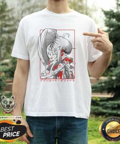 Premium Eyepatch Wolf Crow Absolute Defeat T-Shirt