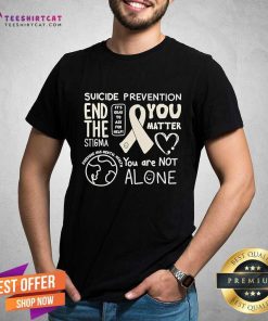 Premium Happiness Project Suicide Prevention 2024 T-Shirt