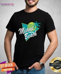 Premium Miami Florida Beach Retro T-Shirt