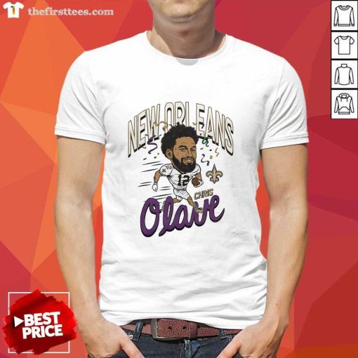 Premium New Orleans Saints Chris Olave T-Shirt
