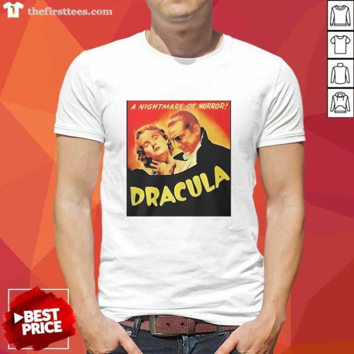 Premium Poster Movie Dracula 1931 Film Horror Halloween T-Shirt
