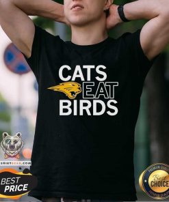 Premium Raygunsite Cats Eat Birds T-Shirt
