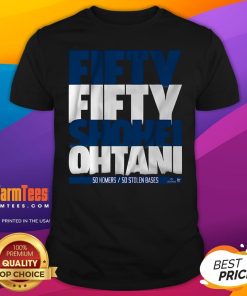 Premium Shohei Ohtani 50 50 Stack T-Shirt