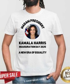 Premium Simple Kamala Harris 2024 Walz Era Equality Inauguration Day T-Shirt