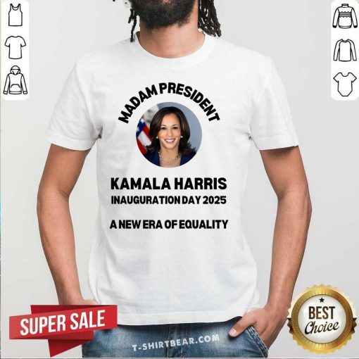 Premium Simple Kamala Harris 2024 Walz Era Equality Inauguration Day T-Shirt