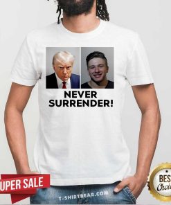 Premium Trump And Steve Will Do It Never Surrender T-Shirt