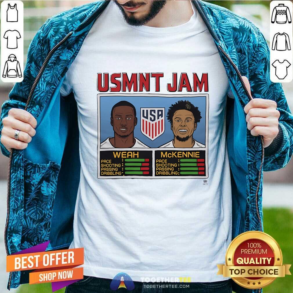 Shirt Premium USMNT Jam Weah And McKennie T-Shirt