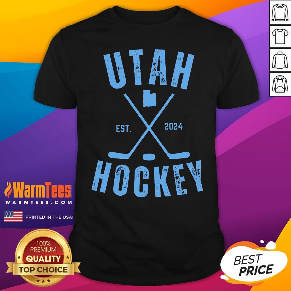 Shirt Premium Utah Est 2024 Hockey Salt Lake T-Shirt