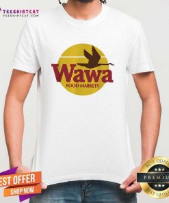 Premium Vintage Wawa Food Market Logo T-Shirt