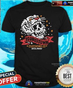 Premium Youngstown Tiger Skull T-Shirt