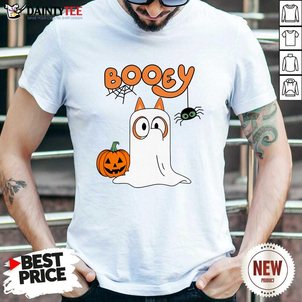 Shirt Pretty Bluey Dog Booey Halloween T-Shirt