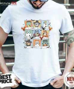 Pretty Bluey Halloween Spooky Season T-Shirt