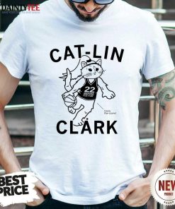 Pretty Cat Lin Clark Totally Pawesome T-Shirt