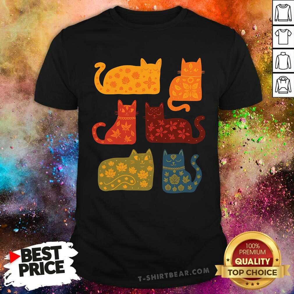 Shirt Pretty Cute Autumnal Kitties T-Shirt