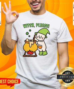 Pretty Cute Witch Please Halloween T-Shirt