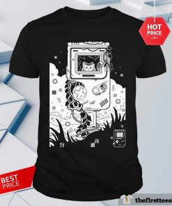 Pretty Gameboy Cat Retro Classic T-Shirt