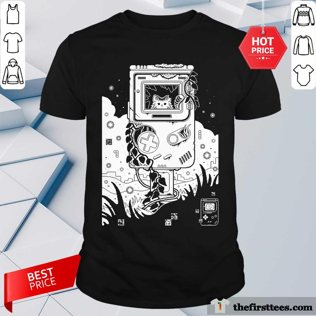 Shirt Pretty Gameboy Cat Retro Classic T-Shirt