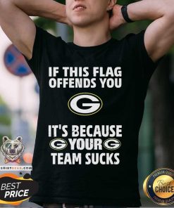 Pretty Green Bay Packers It's Because Your Team Sucks T-Shirt