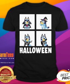 Pretty Halloween Bluey Dog T-Shirt