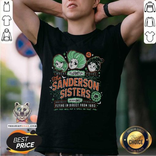 Pretty Hocus Pocus Sanderson Sisters One Night Only T-Shirt