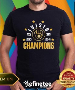 Pretty Milwaukee Brewers National League Central Champions 2024 T-Shirt