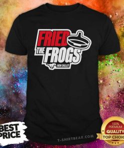 Pretty SMU Football Fried The Frogs Iron Skillet T-Shirt