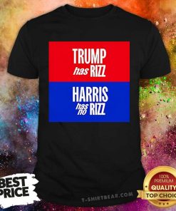 Pretty Trump Has Rizz Harris Has No Rizz T-Shirt