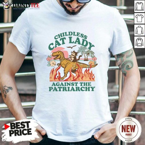 Top Childless Cat Lady Kamala T-Shirt