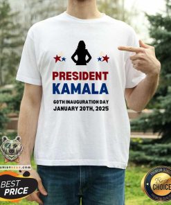 Top Cool President Kamala Harris 2024 Inauguration Day Souvenir T-Shirt