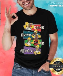 Top Drink Drink Drink Repeat T-Shirt