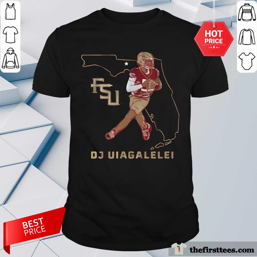 Shirt Top Florida State Football Dj Uiagalelei State Star T-Shirt