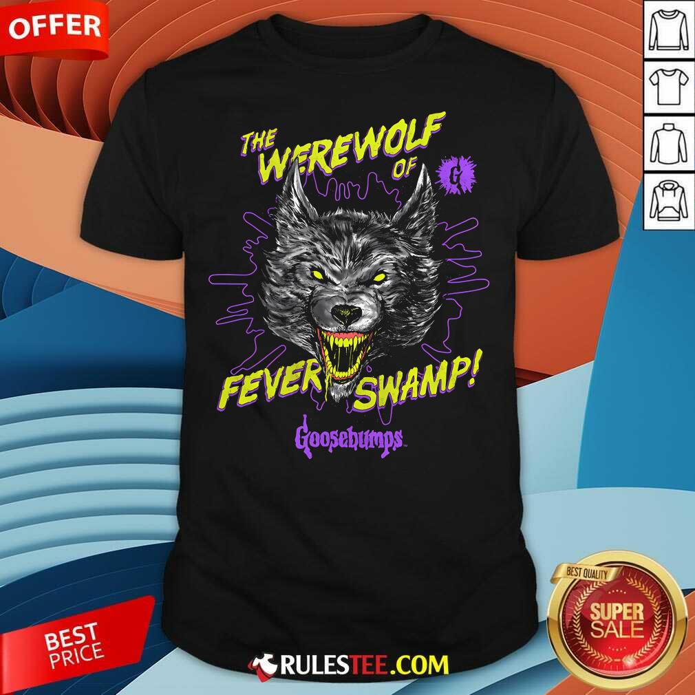 Shirt Top Goosebumps '90s Fever Swamp Wolf T-Shirt