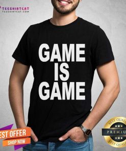 Top Joey Valence Wearing Game Is Game T-Shirt