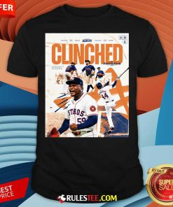 Top MLB Postseason 2024 Clinched Is Houston Astros T-Shirt
