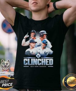 Top New York Yankees MLB Clinched October Ready 2024 T-Shirt