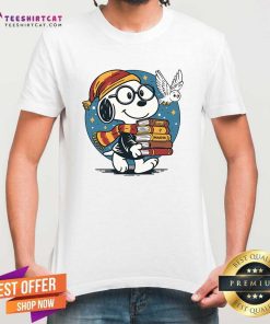 Top Peanuts Snoopy Bookworm Beagle T-Shirt