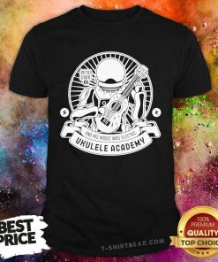 Top Petrichor V And His Music Was Electric Ukulele Academy T-Shirt