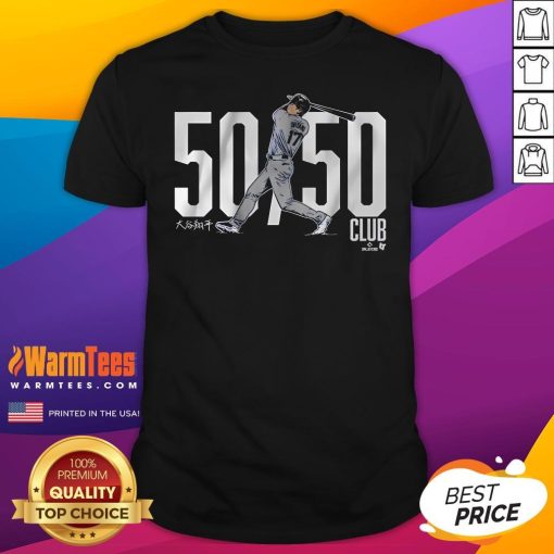 Top Shohei Ohtani 50 50 Club T-Shirt