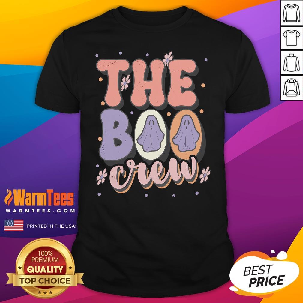 Shirt Top The Boo Cew Halloween Ghost T-Shirt