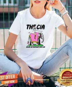 Top The CIA Killed An Elephant With LSD V-neck