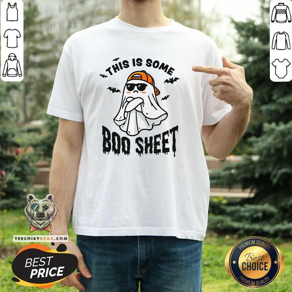 Shirt Top This Is Some Boo Sheet Halloween Ghost T-Shirt