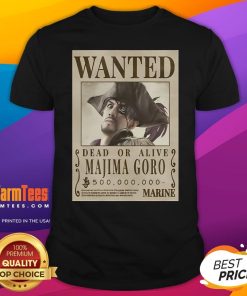 Top Wanted Dead Or Alive Majima Goro T-Shirt