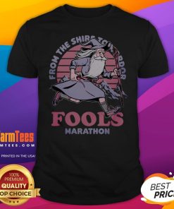 Top Witch Fools Marathon T-Shirt